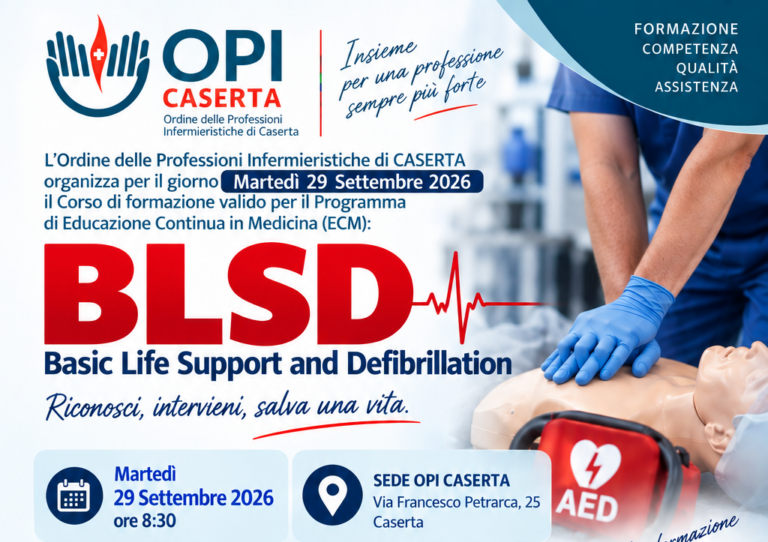 Corso BLSD 29 settembre 2026