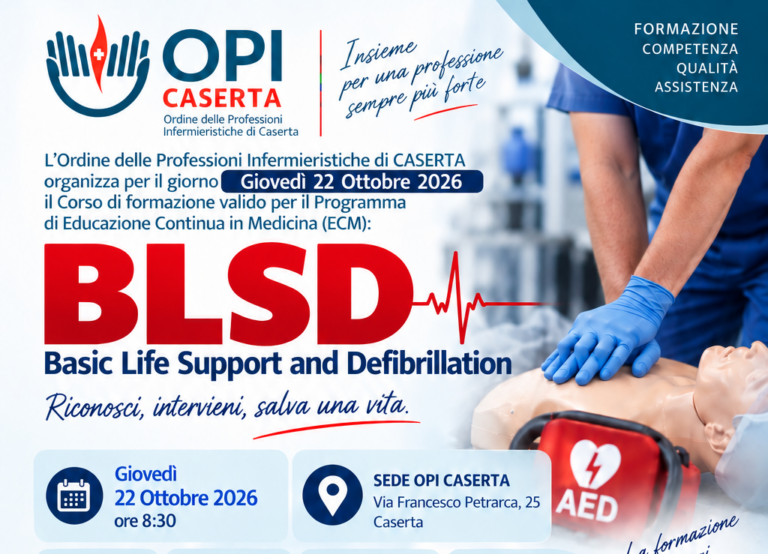 Corso BLSD 22 ottobre 2026