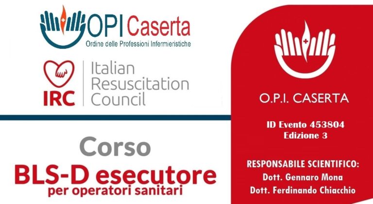 Corso ECM 30 Settembre 2025 – BLSD – Basic Life Support and Defibrillation