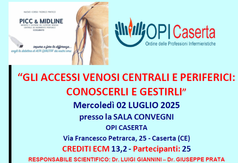 Corso PICC 2 Luglio 2025